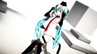 MMD Hatsune Miku PiNK CAT "Colita Hentai" by [Piconano-Femto]