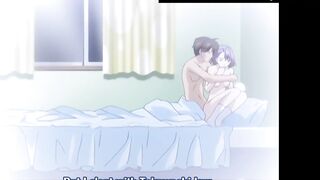 Horny guy thinks of sex with his girlfriend in bedroom