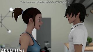 ADULT TIME - Hentai Sex University Prodigy Wants To Show His Stepsis Everything He's Learned