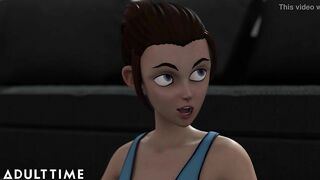 ADULT TIME - Hentai Sex University Prodigy Wants To Show His Stepsis Everything He's Learned