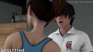 ADULT TIME - Hentai Sex University Prodigy Wants To Show His Stepsis Everything He's Learned