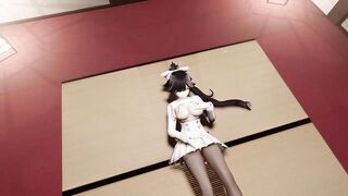 Azur lane Takao Rail - [MMD][Kanke VE]