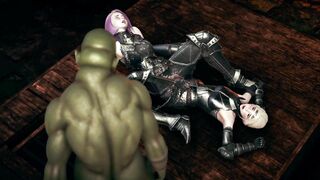 Knight dedicate herself to the orks.3