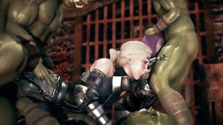 Knight dedicate herself to the orks.3