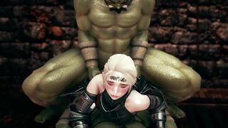 Knight dedicate herself to the orks.3