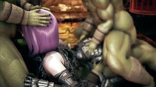 Knight dedicate herself to the orks.3