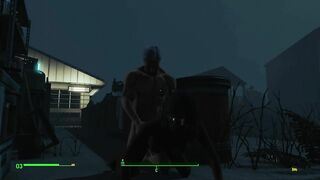 Sex with a girl in three cocks! | Fallout 4 Sex Mod