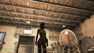Sex with a girl in three cocks! | Fallout 4 Sex Mod