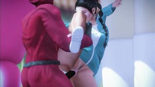 Female Contestant Gets Tight Pussy Fucked by BBC Guard (Squid Game Parody) - Second Life