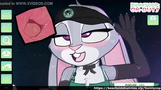 Bunnycop:On-Duty - Starbucks POV Anal Sex Update - Cum Outside