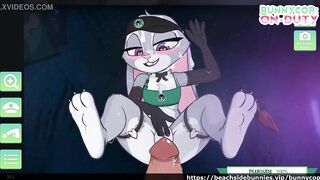 Bunnycop:On-Duty - Starbucks POV Anal Sex Update - Cum Outside