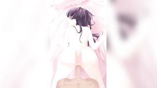 Fuyuko Mayuzumi doggystyle by najar