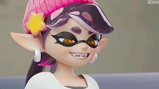 Splatoon Callie Footjob (Animation With Sound)