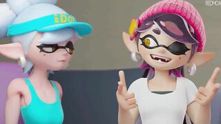 Splatoon Callie Footjob (Animation With Sound)