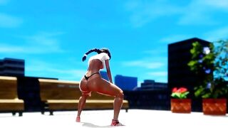 Hot girl with a tiny waist and a Big Ass Twerks for you