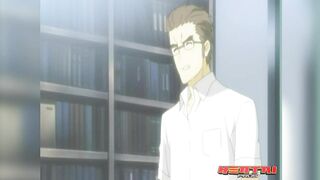 Kei Watches As The Horny Teacher Double Penetrates The Gym