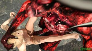 Horny Devil. Demonic 3D Fuck