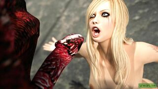 Horny Devil. Demonic 3D Fuck