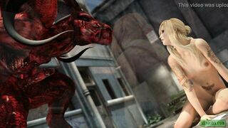 Horny Devil. Demonic 3D Fuck