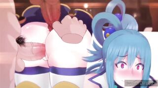 Konosuba Aqua – sexy hmv