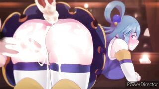Konosuba Aqua – sexy hmv