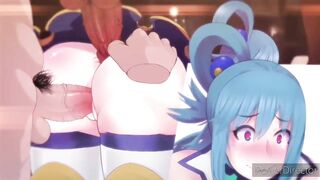 Konosuba Aqua – sexy hmv
