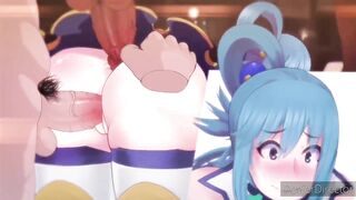 Konosuba Aqua – sexy hmv