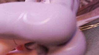 Ava Gets Anally Creampied By Futa Raeza