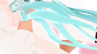MMD Sluty Miku Blowjob & Sex MAD LOVERS By [Noneferoero]