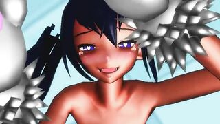 MMD - Tsundere Puppy Alice kick