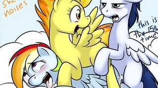 MLP Porn Rainbow Dash Pony ( My Little Pony Clop Ponies Hentai Sex Cartoon Compilation )