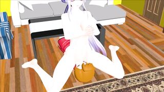 Daily Facesitting (MMD Facesitting Animation)