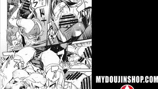 MyDoujinShop - 2B Hard Sex NieR Automata Soul Calibur Ivy Valentine Fucked Hard Hentai Comic