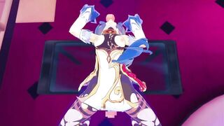 【原神/甘雨】甘雨がただひたすらイラマチオするだけ♡