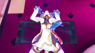 【原神/甘雨】甘雨がただひたすらイラマチオするだけ♡