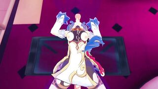 【原神/甘雨】甘雨がただひたすらイラマチオするだけ♡