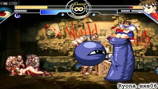 Kuromaru Vs Sakura Kasugano The Queen of Fighters