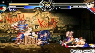 Kuromaru Vs Sakura Kasugano The Queen of Fighters