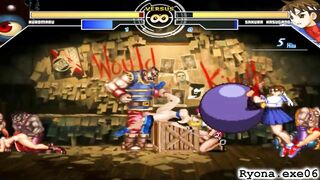 Kuromaru Vs Sakura Kasugano The Queen of Fighters