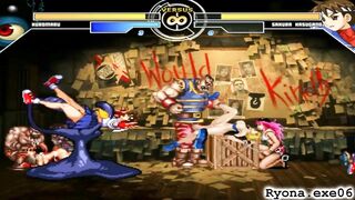 Kuromaru Vs Sakura Kasugano The Queen of Fighters