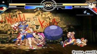 Kuromaru Vs Sakura Kasugano The Queen of Fighters
