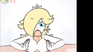 Super Smash Girls Titfuck - Princess Rosalina by PeachyPop34