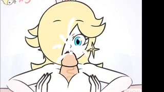Super Smash Girls Titfuck - Princess Rosalina by PeachyPop34