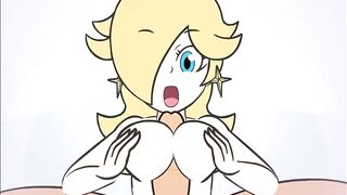 Super Smash Girls Titfuck - Princess Rosalina by PeachyPop34