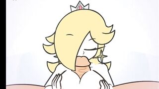 Super Smash Girls Titfuck - Princess Rosalina by PeachyPop34