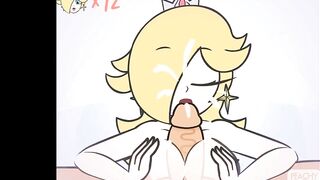 Super Smash Girls Titfuck - Princess Rosalina by PeachyPop34