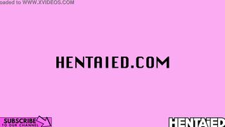 Real Life Hentai - Lika Star masturbation session with huge dildo, creampie and Ahegao