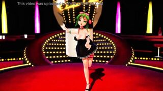 MMD GUMI No Panty Dance