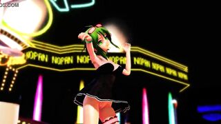 MMD GUMI No Panty Dance