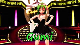 MMD GUMI No Panty Dance